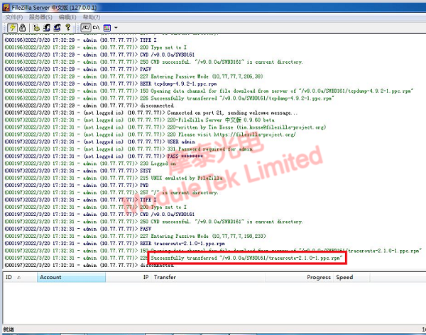 Download successfully