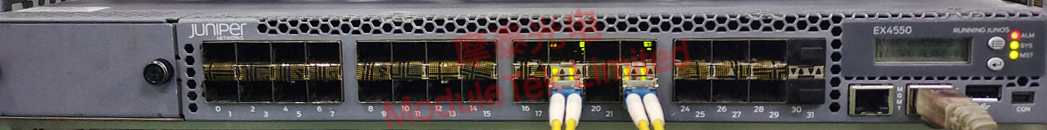  光模塊接入交換機示意圖