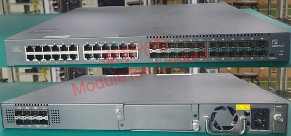 Bdcom S3956M front panel / back panel