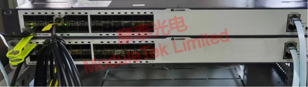  堆疊成員交換機連接