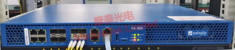  光模塊接入防火墻示意圖