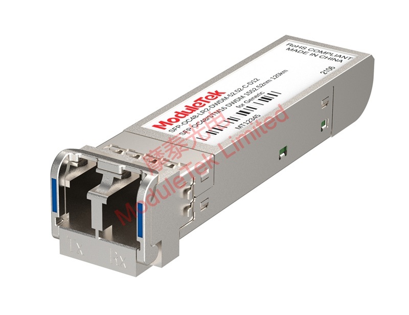 SFP-OC48-LR2-DWDM-52.52-C-D12實物外觀