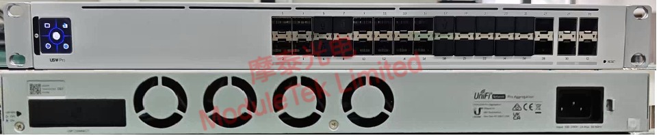 USW-Pro-Aggregation交換機(jī)前面板/背面板